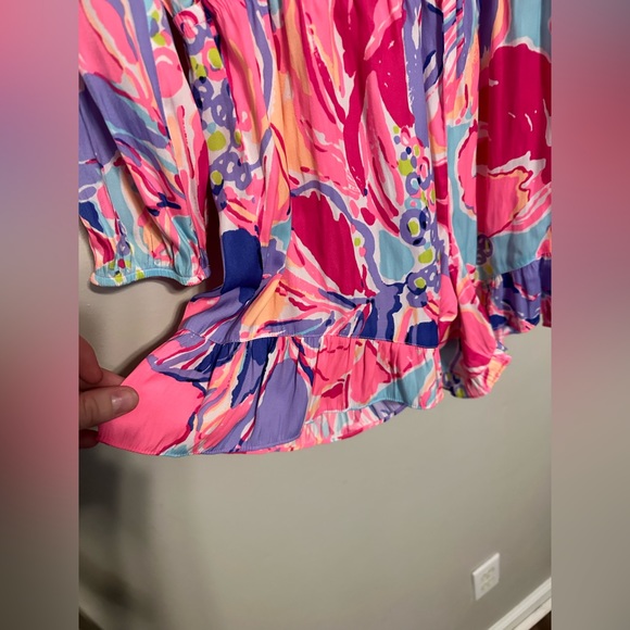 Lilly Pulitzer long sleeve romper - Picture 5 of 5